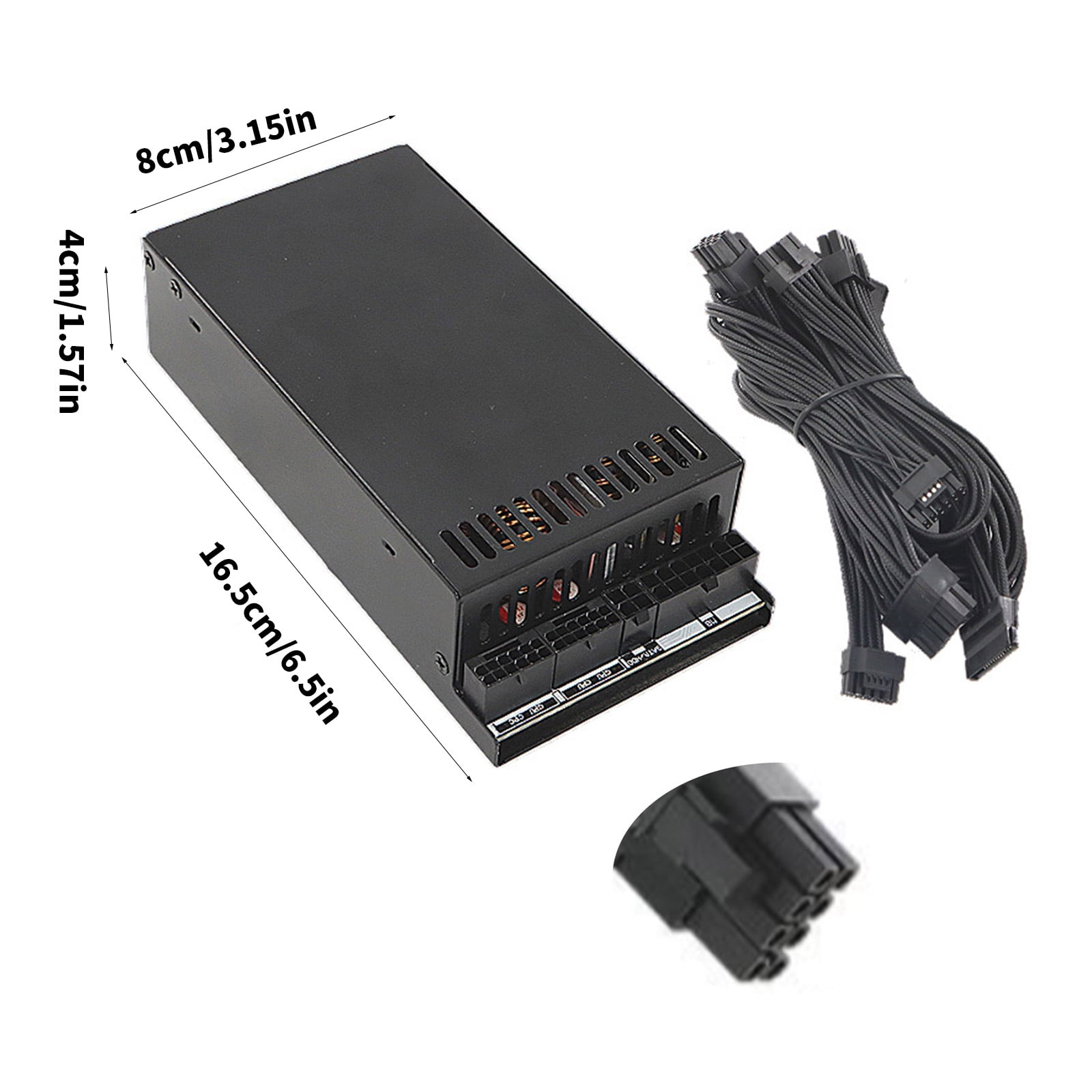 Space Saving 700W Fully Power Supply Unit Computer Supplies for Gaming Server Desktop Power Supply Graphics Accessories