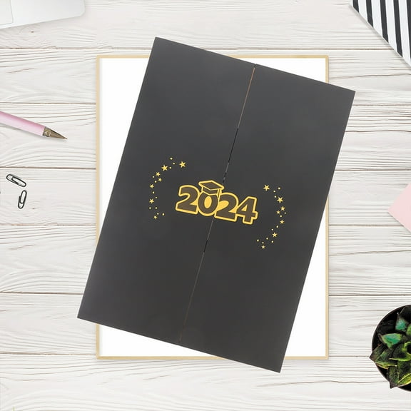 GOOHOCHY 2pcs Grad Party Sign in Guest Book Guest Signature Book Graduation Guest Sign-in Book Message Book