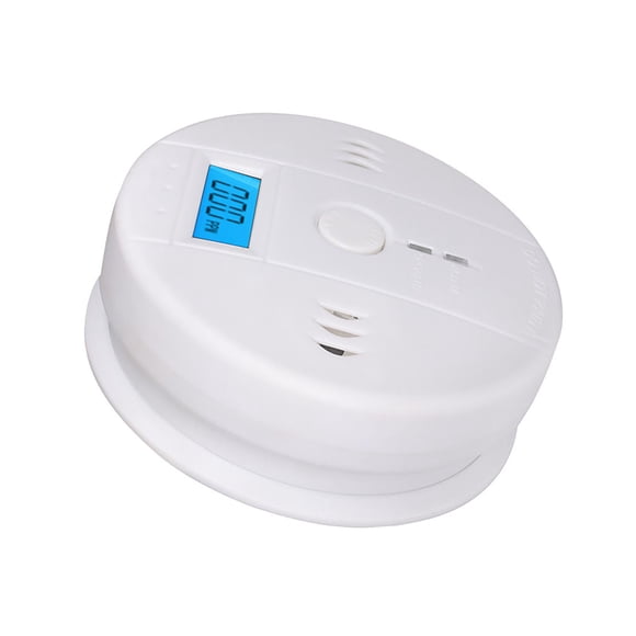 Alarma de monóxido de carbono, alarma de CO de 2 piezas Alarma de CO azul Sensor de CO inalámbrico Resultados impresionantes