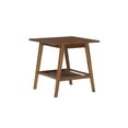 thumbnail image 3 of Linon Charlotte End Table, Brown, 22 inches Tall, 3 of 10