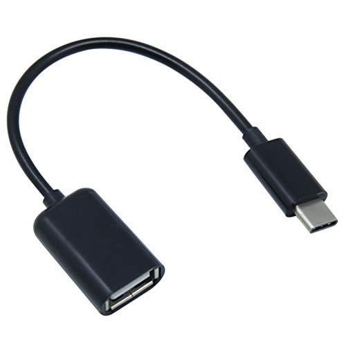 Tek Styz OTG to USB-C 3.0 Adapter Works with OnePlus 7 for Quick mice Thumb Drives Black Multi use Functions Such as Keyboard Verified etc.