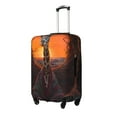 thumbnail image 2 of Daiia Tree Hollow Meditating Giraffe Luggage Cover, Thickened Washable Travel Luggage Covers, Elastic Unique Baggage Covers for 18-20 inch Luggage-Medium, 2 of 9