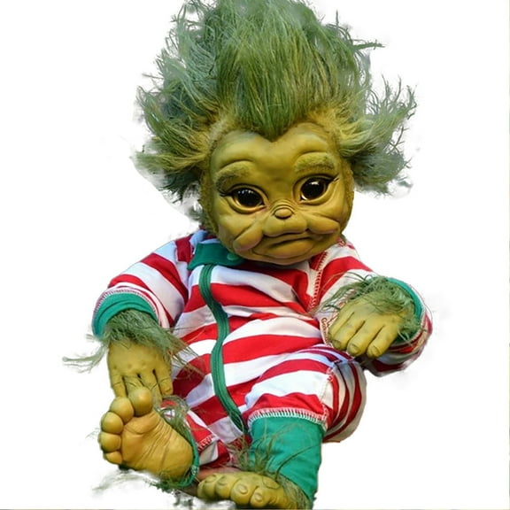 Sunisery Grinch Plush Doll Cartoon Monster Shape Simulations Stuffed Toys for Kids Adults