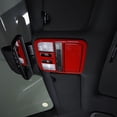 thumbnail image 6 of TINKI Front Reading Light Panel Cover Trim for Honda Pilot 2019-2022, ABS Material Automotive Inner Reading Light Frame Cover Decor Protector Accessories, 6 of 14