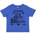 thumbnail image 3 of Inktastic So I'm Little, but I'm Gonna Be a Big Sister Girls Toddler T-Shirt, 3 of 5