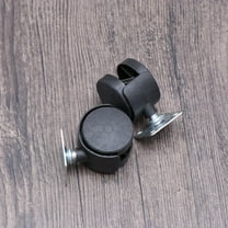 FELTECHELECTR 2Pcs Heavy Duty Wheels For Furniture Metal Caster Plate Universal Use 1.5Inch