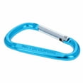 thumbnail image 6 of (6 Pack) Aluminum Multi-Color Carabiner Spring Clip Keychain Blue Medium, 6 of 7