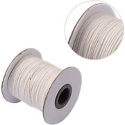 Korean Waxed Polyester Cord White 1mm about 85yards/roll