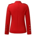 thumbnail image 1 of Vedolay Women's Tops Women's Casual Office Blazer Jackets Fashion Front Open with Pockets,Red XL, 1 of 5