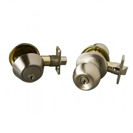 Design House 727149 6 Way Latch Entry Door Knob And Deadbolt