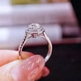 thumbnail image 5 of Women Jewelry Charm 925 Silver Rings Cubic Zircon Wedding Party Gifts Sz 6-10, 5 of 9