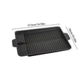 thumbnail image 2 of Korean-Style Non-Stick Grill Pan - Non-Stick Aluminum Alloy Grill Pan for Indoor BBQ, Stovetop Korean Barbecue Pans with Easy-Clean Surface, 2 of 7