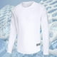 thumbnail image 1 of pstuiky hombres de manga larga, Camisa de verano para hombre, ligera, transpirable y de color sólido, de manga larga. camisetas de hombre l, 1 of 4