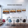 thumbnail image 6 of Kitchen Canvas Wall Art Orange Fruit Food Picture Dining Room Canvas Painting for Home Wall Decor, Tangerine Fruit Framed Artwork for Kitchen Restaurant Decoration Ready to Hang (12" Hx18 W), 6 of 6