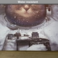 thumbnail image 6 of Ambesonne Cat Place Mats Set of 4, Space Satellite Eclipse, Standard Size, Blue Grey and White, 6 of 6