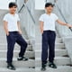 thumbnail image 3 of BIG ELEPHANT Pantalones Deportivos para Niños, Pantalones Deportivos de Algodón con Bolsillos y Cordón, Paquete de 3 (6-15 Años), 3 of 13