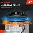 thumbnail image 4 of A-Premium Air Conditioner AC Compressor with Clutch Compatible with Buick LaCrosse 2018 2019, 4 of 5
