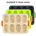 thumbnail image 2 of Mini Baking Tray, Silicone Baking Tray Mold Non Stick Perforated Pan, 2 of 4