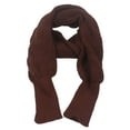 thumbnail image 1 of Minnieouse La bufanda se siente cerca de la piel y se mantiene caliente durante todo el día Bufanda larga de invierno de estilo europeo para Accesorios de disfraces café, 1 of 6