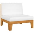 thumbnail image 6 of vidaXL 6 Piece Patio Lounge Set with Cushions Solid Acacia Wood, 6 of 11