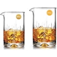 thumbnail image 3 of Vaso mezclador de cócteles de cristal MOFADO - 18oz 550ml - Fondo pesado de grosor - Diseño sin costuras premium, 3 of 3