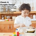 thumbnail image 5 of PlanToys® Wooden Cooking Utensils Set for Montessori Inspired Pretend Play , Practical Life, Creativity and Social Skill Development , Eco Friendly Wooden Kitchen Utensil Toys for Imaginative Cooking, 5 of 8