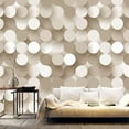 thumbnail image 1 of Tiptophomedecor Glam Wallpaper Wall Mural - Gold Net, 1 of 4
