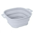 thumbnail image 3 of Kitchen Sink Drain Basket Folding Silicone Fruit And Vegetable Draining Basket With Expandable Design For Efficient Water Filtration, 3 of 3