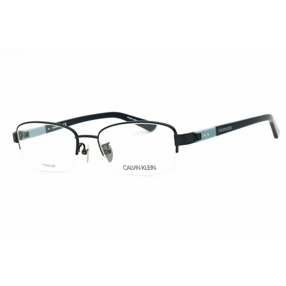 Calvin Klein CK18300A 410 Unisex Shiny Navy Titanium Eyeglasses