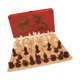 thumbnail image 1 of Juego de ajedrez de guerrero de terracota, juego de mesa familiar clásico, desarrollo del cerebro, piezas de ajedrez de resina, con caja de, 1 of 9