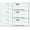 Blue Safety, variant on ABC Compact Size Checks, 3-On-A-Page with Side-Tear Vouchers (Blue Safety, 250)