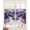 Purple, variant on Purple Black Geometric Sheer Curtains 54 Inch Length 2 Panels Set for Living Room/Bedroom, Modern Abstract Crystals Artwork Kitchen Curtains Grommet Semi-Sheer Curtains Window Treatments 42"x54"x2