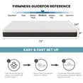 thumbnail image 2 of PayLessHere 10-inch Gel Memory Foam Mattress with Removable Lid, Medium Sturdy, Boxed, Adults, 2 of 7