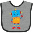 thumbnail image 3 of Inktastic Toy Robot Boys or Girls Baby Bib, 3 of 4