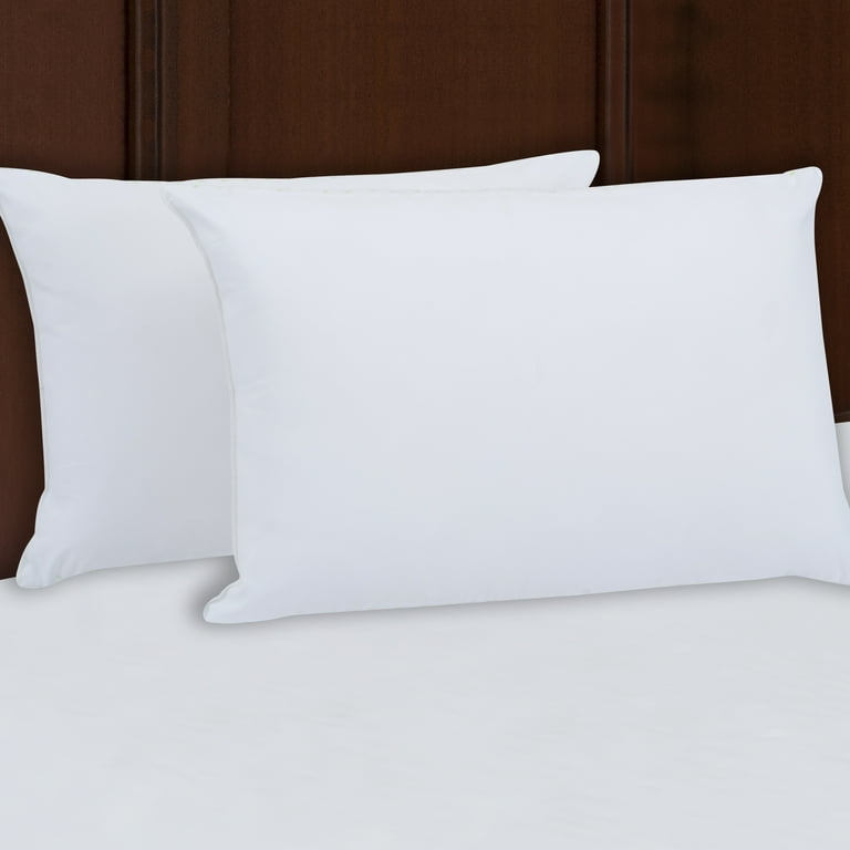 Mainstays 100 Polyester Firm Support Pillow Set of 2 Multiple