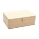 thumbnail image 3 of Caja de almacenamiento de madera portátil Resistente al desgaste con tapa Colección estable con cerradura Estuche de viaje para, 3 of 7