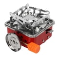 thumbnail image 2 of Portable Outdoor Picnic Gas , Mini Square Camping Stove 2800W High Temperature Resistant Metal Wind Proof Rust Proof  For Hiking, 2 of 8