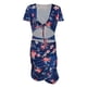 thumbnail image 4 of Vestido HUOGUO Fashion vestido sexy asimétrico con estampado para mujer, 4 of 5