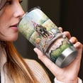thumbnail image 4 of Happy Mother's Day Bloodhound with Sweets and Flowers at a Picnic 20oz Stainless Steel Tumbler Insulated Cup with Lid Dog Lover - 13005, 4 of 5