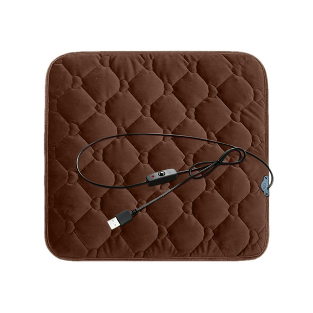 Coussin Chauffant Portable USB pour Siège, Coussin Chauffant pour Utilisation Intérieure et Extérieure sur Chaises, Gradins et Plus
