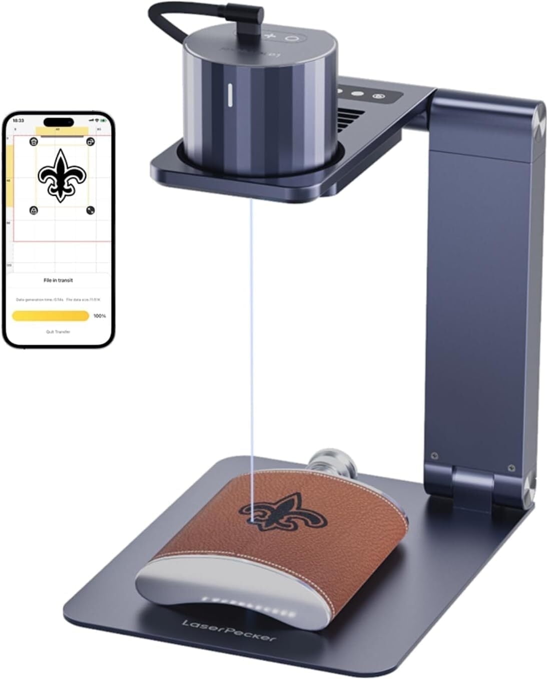 LaserPecker LP1 Pro Laser Engraver Suit Set with Laser Safety