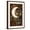 Brown Frame, variant on Art.com Dark Floral Lunar Eclipse Art Print, 12" x 18"