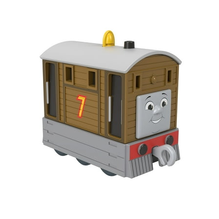 Thomas & Friends Toby Diecast Metal Push-Along Toy Train Engine for Preschool Kids