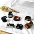 thumbnail image 3 of Ludlz Retro Phonograph Typewriter Figurine Mini Sculpture Art Craft Table Decoration, 3 of 7