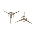 thumbnail image 2 of Siruishop 2 Pieces Triple Arm Microwave Oven Turntable Rings Microwave Turntable Rings, 2 of 7