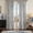 Navy Blue, variant on Dusty Blue Floral Coastal Blackout Curtains, Light Blue White Patterned Thermal Insulated Pinch Pleated Drapes for Summer Heat, Grey Blue Beachy Curtains for Living Room Bedroom 84 Inch Long