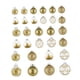 thumbnail image 2 of 30 piezas de adornos colgantes para árbol de Navidad, adornos decorativos para colgar en la pared. Oro, 2 of 9