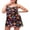 Black, variant on Women Sling Dress, Sleeveless Backless Sequined Flower Club Party One-Piece Dress