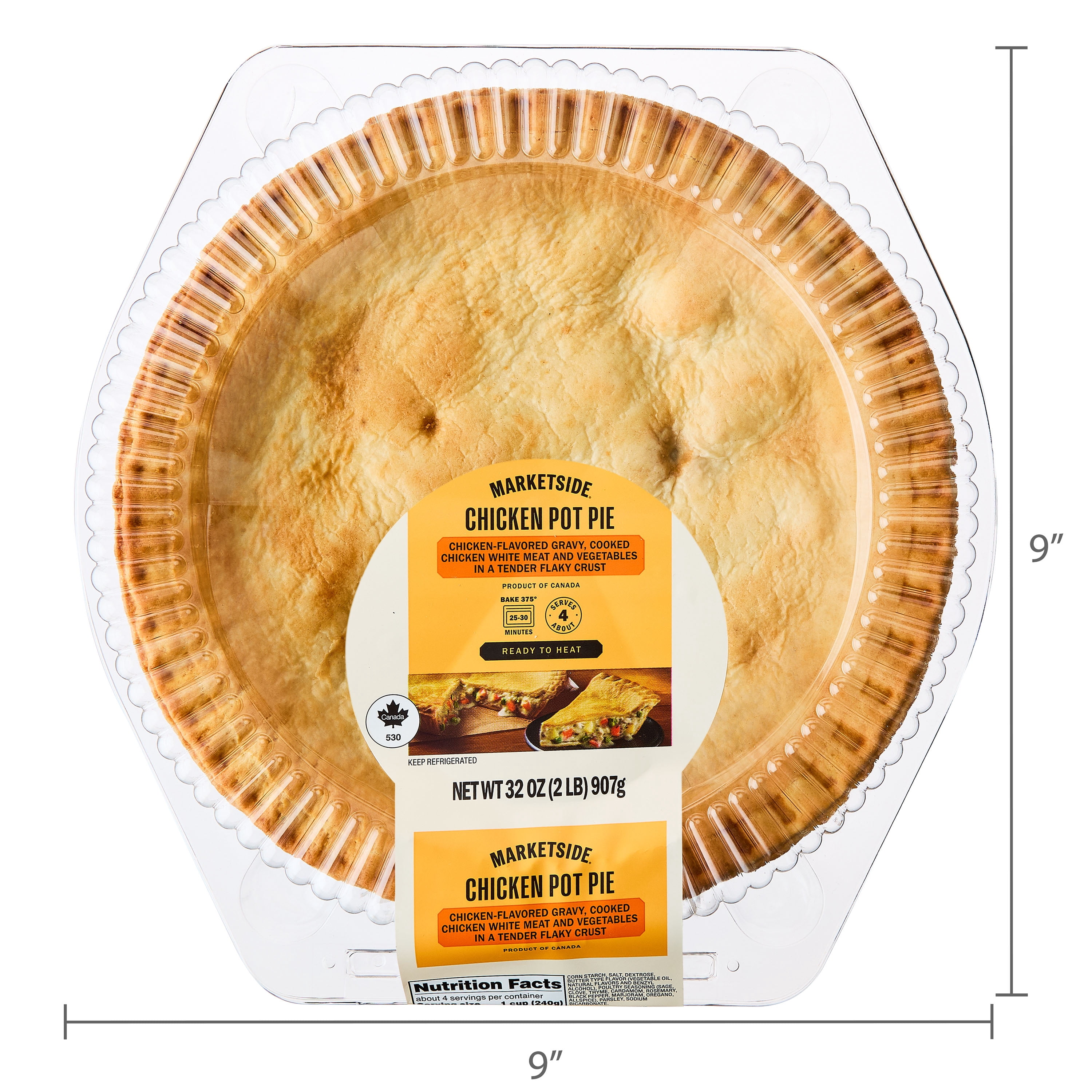 Marketside Chicken Pot Pie, 32 oz