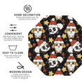 thumbnail image 2 of Disketp Cute Dog Panda Funny Coasters,6 Pcs Leather Coasters with Holder, Perfect Housewarming Hostess Gifts,Protect Furniture from Water Marks Scratch and Damage, 2 of 5